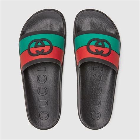 gucci slides on sale mens|discount gucci slides for men.